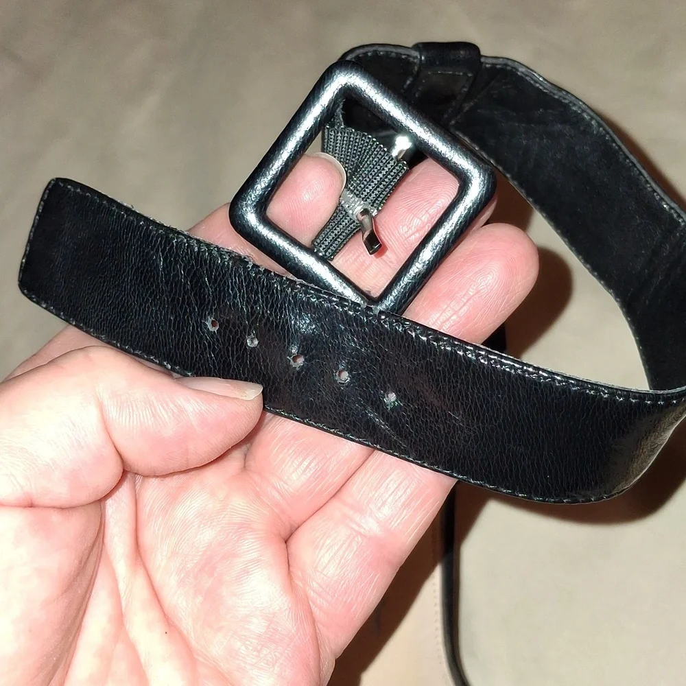 Jessica Simpson Gray And Black Ankle Strap Heels - Picture 7 of 9